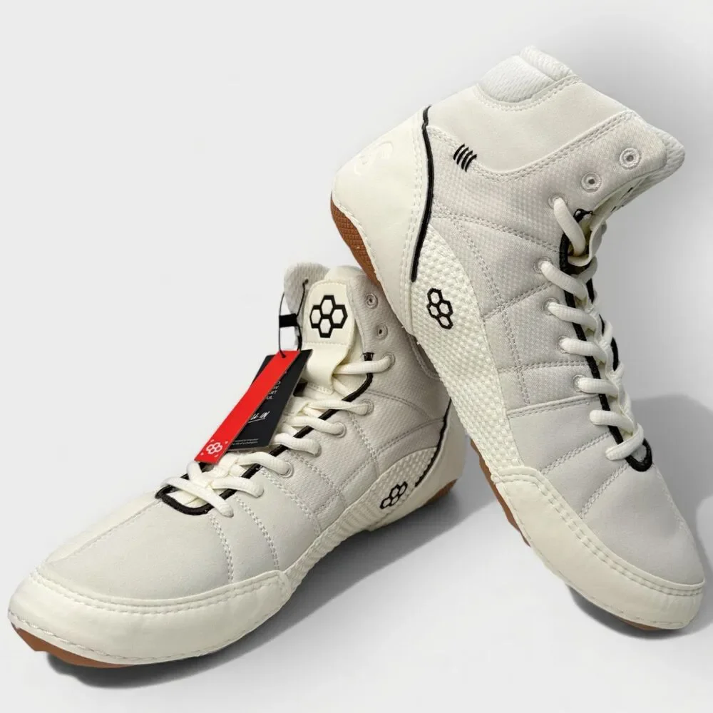 NWT RUDIS Colt 3.0 Wrestling Shoes Men’s 13 Bone Beige High Top